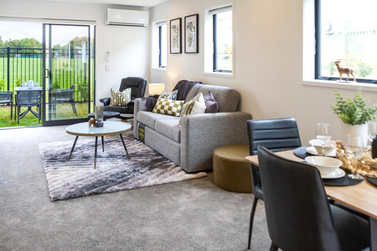 Apartmán Peaceful Park View Townhouse 2 Bed W/Carpark Christchurch Exteriér fotografie